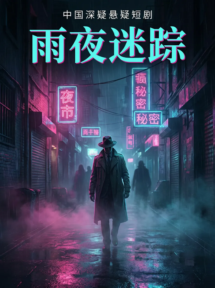 舔穴 悬疑追踪短剧 - 雨夜迷踪海报